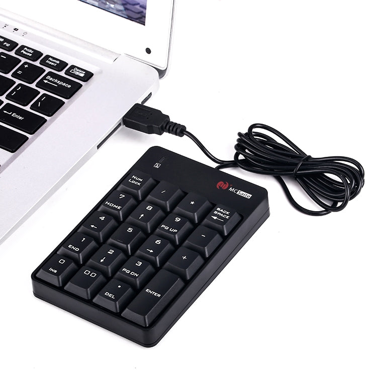 MC Saite MC-051 Teclado Numérico con Cable de 19 Teclas