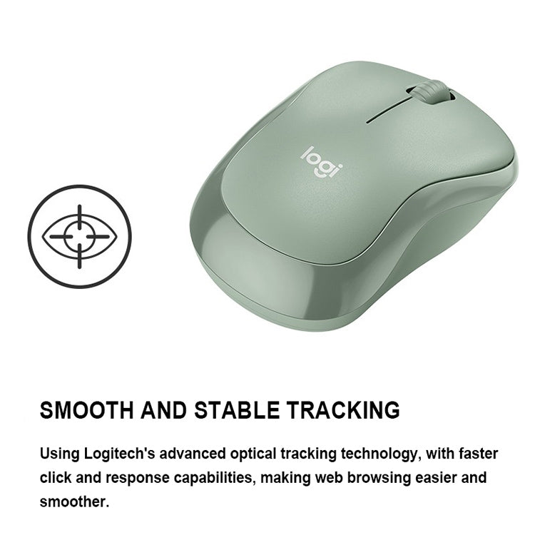 Ratón inalámbrico silencioso Logitech M221 de moda