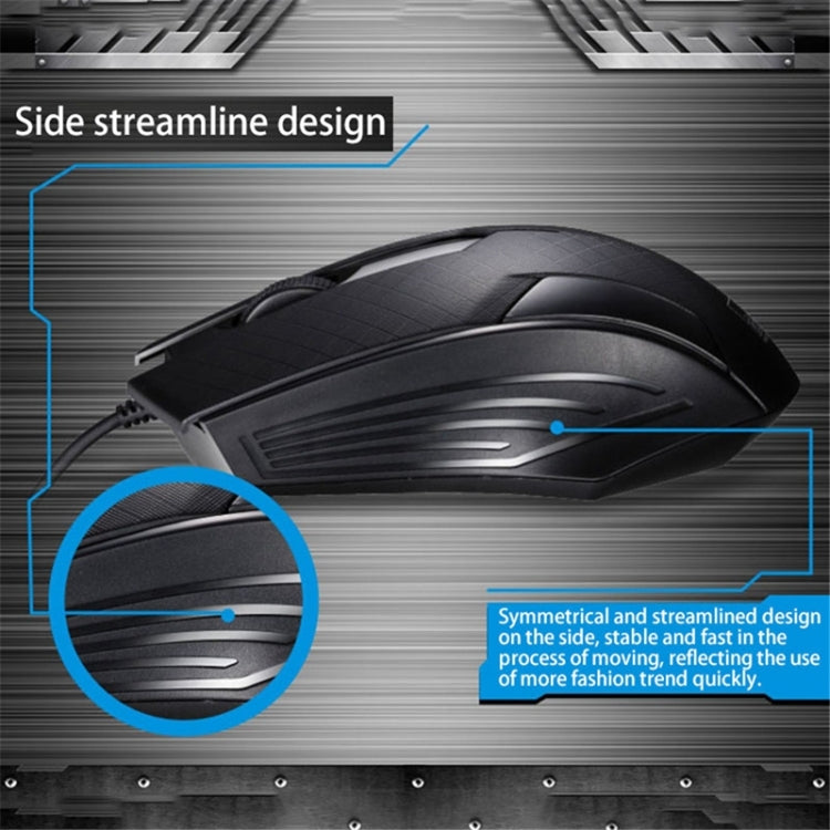 Chasing Leopard 129 Ratón óptico universal para juegos con cable USB y contrapeso, longitud: 1,3 m, 129