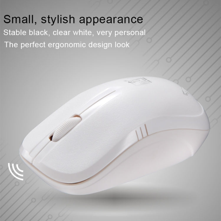 ZGB 101B 2,4 GHz 1600 DPI Ratón óptico inalámbrico comercial profesional Silencio Silencioso Haga clic Mini ratones silenciosos para computadora portátil, PC, Distancia inalámbrica: 30 m