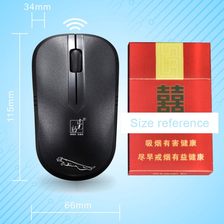 ZGB 101B 2,4 GHz 1600 DPI Ratón óptico inalámbrico comercial profesional Silencio Silencioso Haga clic Mini ratones silenciosos para computadora portátil, PC, Distancia inalámbrica: 30 m