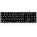 ZGB Q17 104 teclas USB con cable suspensión Gaming Office teclado para computadora portátil, PC