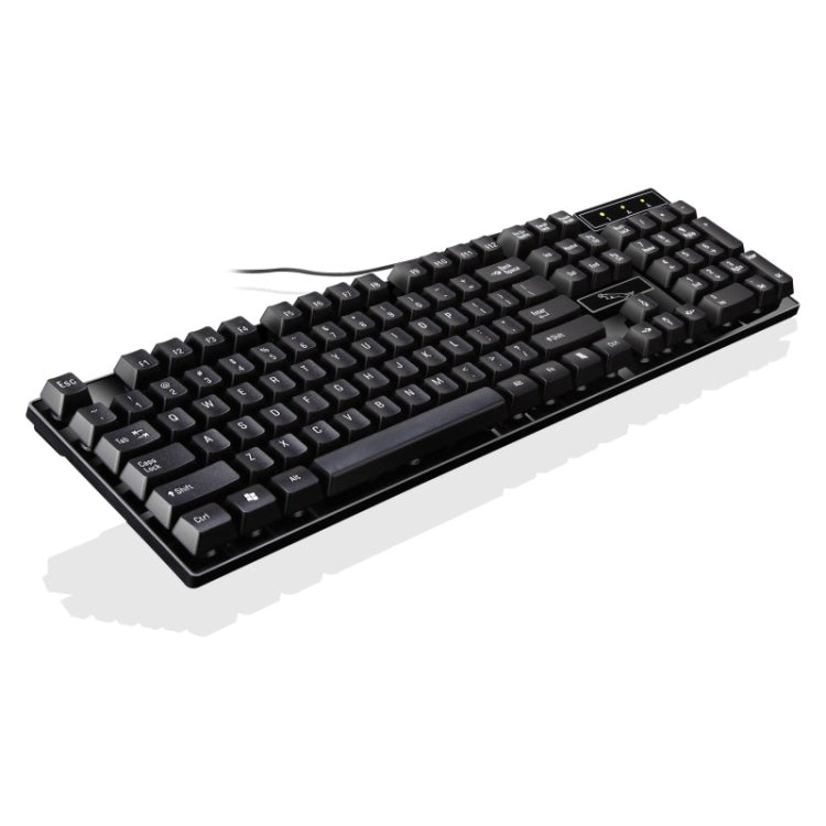 ZGB Q17 104 teclas USB con cable suspensión Gaming Office teclado para computadora portátil, PC