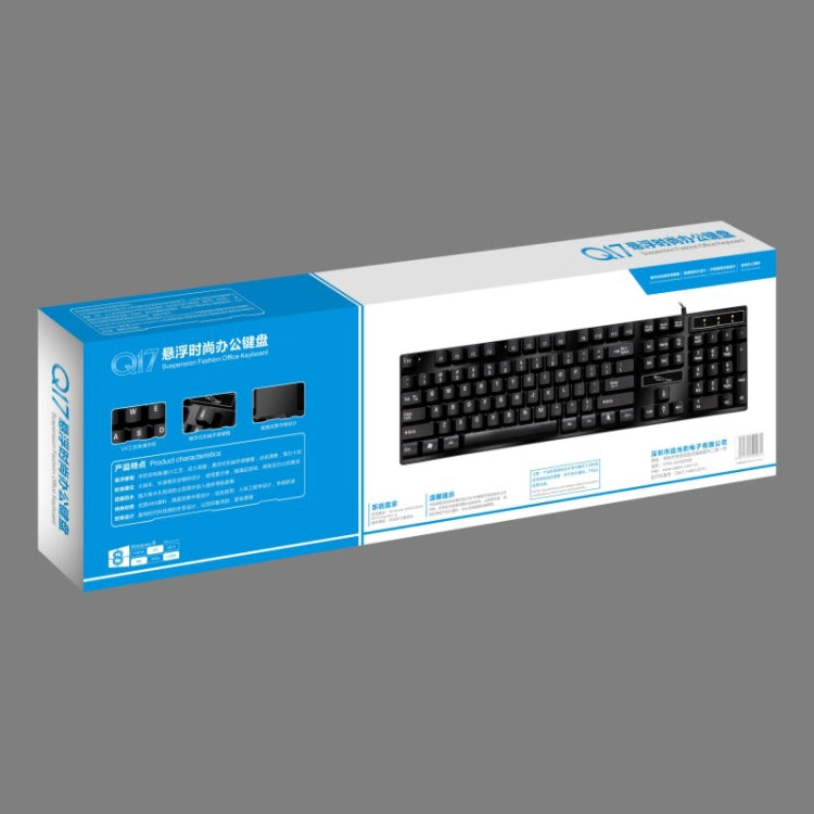 ZGB Q17 104 teclas USB con cable suspensión Gaming Office teclado para computadora portátil, PC