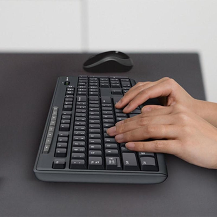 Logitech MK270 Juego de teclado y ratón inalámbricos de 2,4 GHz