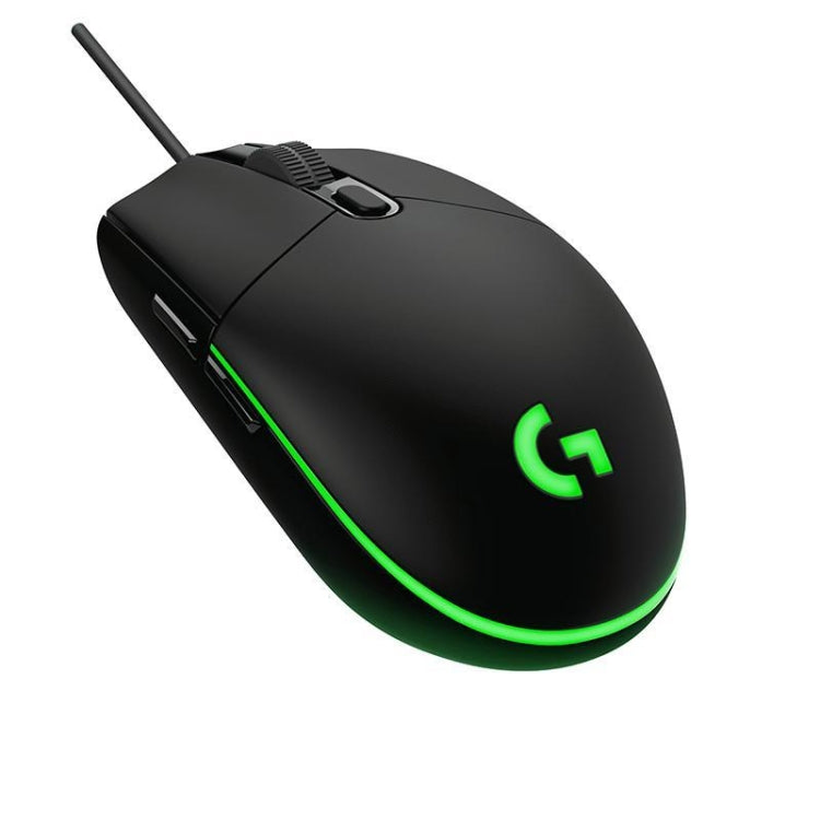 Logitech G102 Ratón óptico para juegos con cable ajustable, 6 teclas, RGB, brillante, 6000 ppp, cinco velocidades, longitud: 2 m, G102, G102 (White)