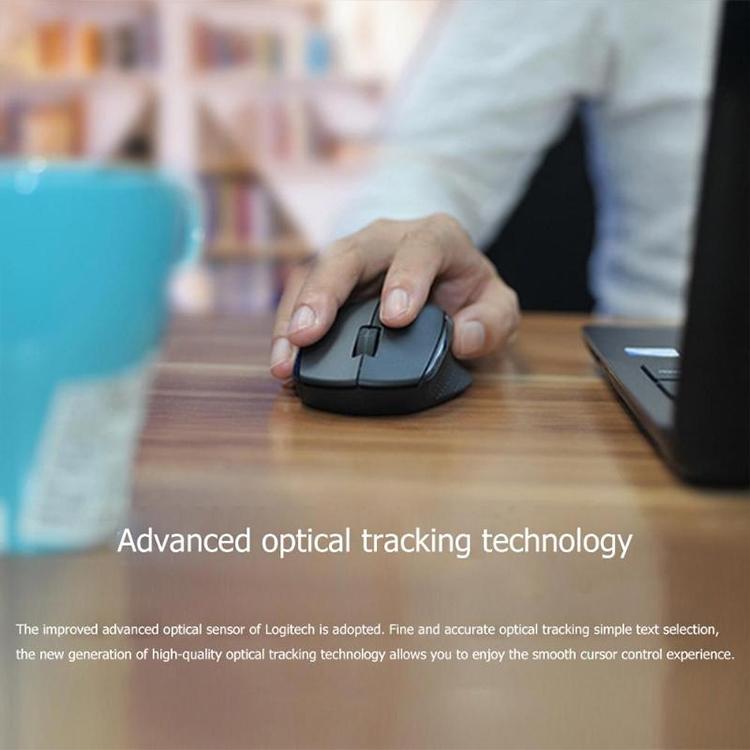 Ratón óptico inalámbrico Logitech M280 de 2,4 GHz, 3 teclas, 1000 ppp, alcance inalámbrico: 10 m