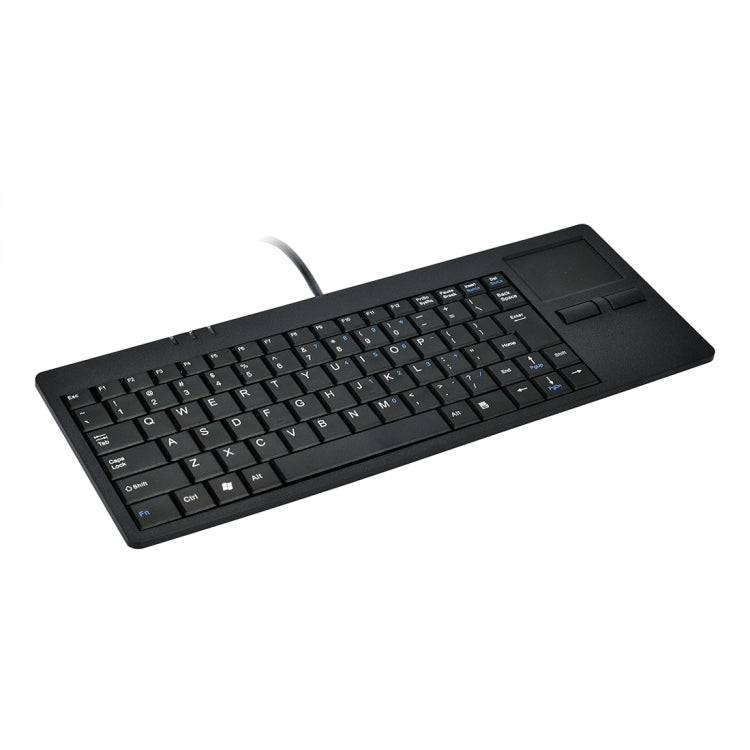 MC-818 Teclado de computadora con cable ultrafino con panel táctil de 82 teclas