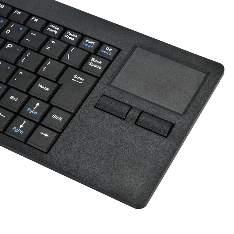 MC-818 Teclado de computadora con cable ultrafino con panel táctil de 82 teclas