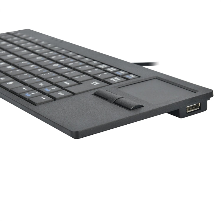 MC-818 Teclado de computadora con cable ultrafino con panel táctil de 82 teclas