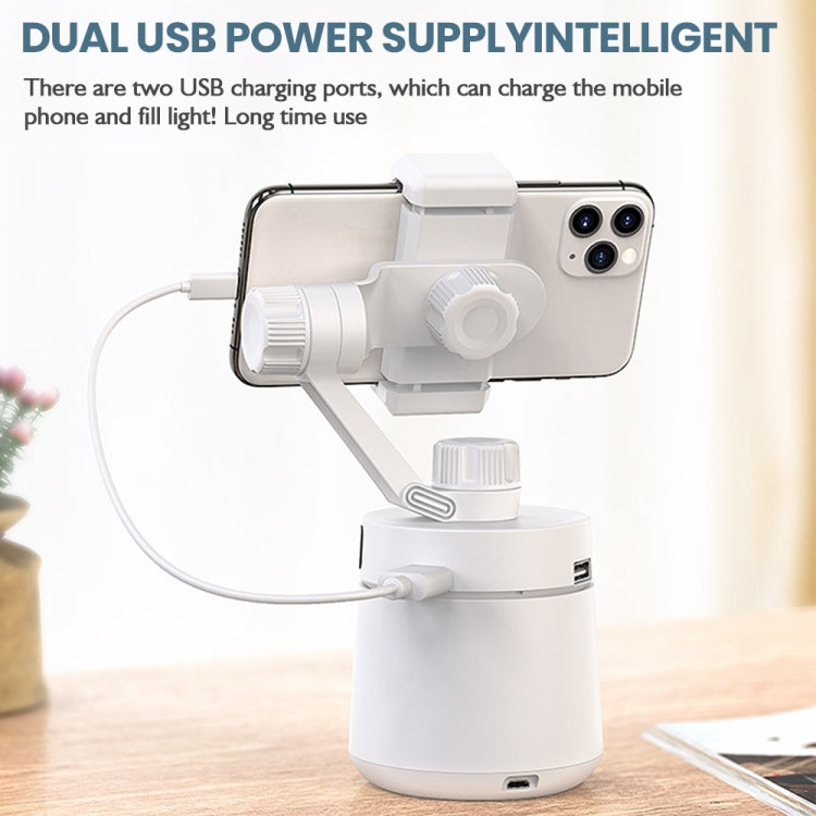 GK01 Rotación de 360 grados Seguimiento inteligente Pan Tilt Siguiente disparo Soporte para cabezal de trípode