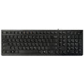Teclado con cable ultrafino simple Lenovo K5819 Office, K5819 (Black), K5819 (White)