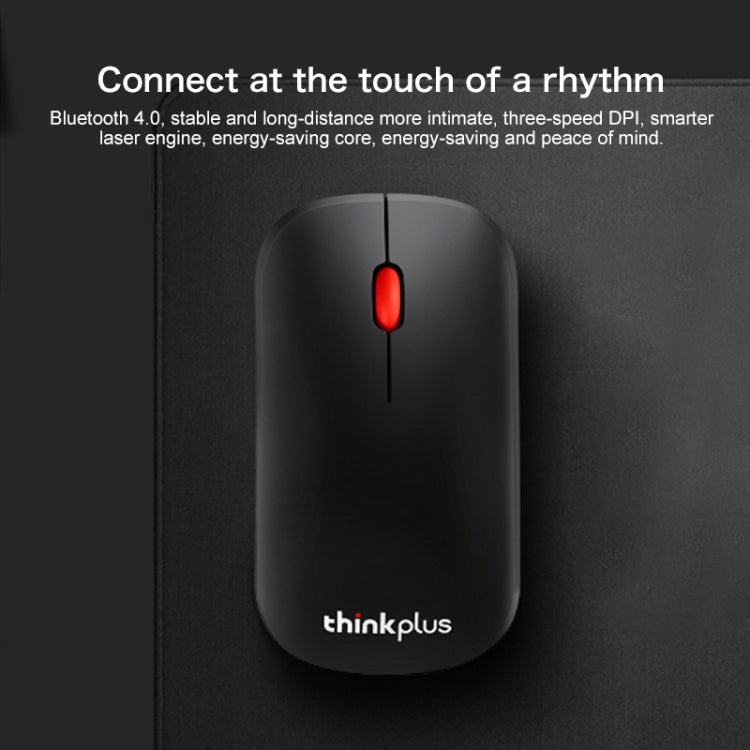 Ratón Bluetooth inalámbrico portátil Lenovo thinkplus Bluetooth 4.0, Bluetooth Mouse