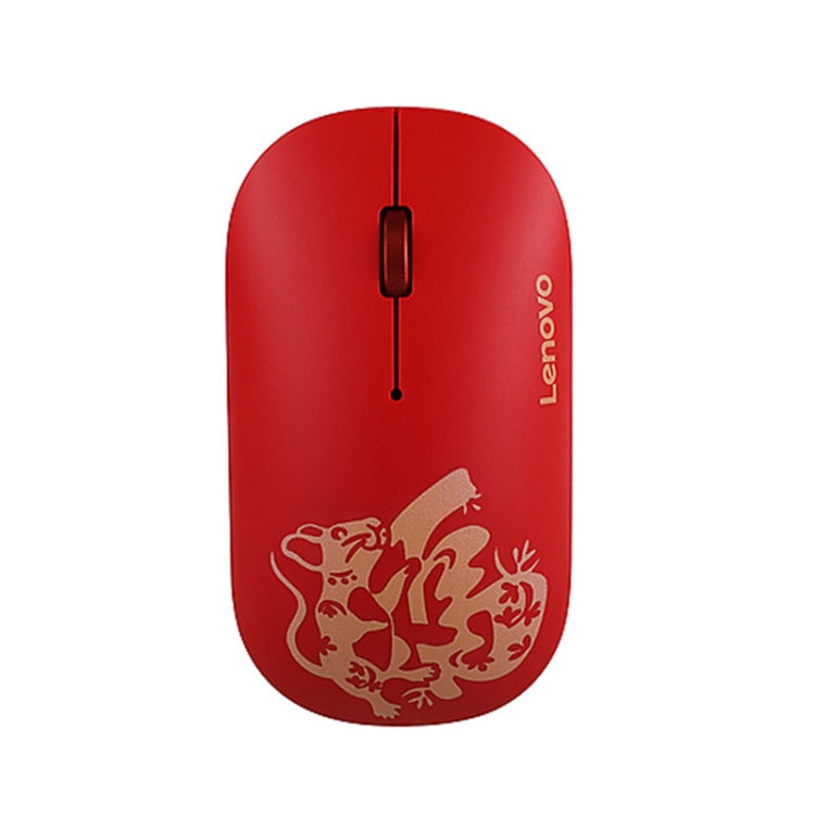Ratón inalámbrico silencioso portátil ligero Lenovo Air Handle, versión Blessing Mouse, Wireless Mouse, Blessing Mouse Version