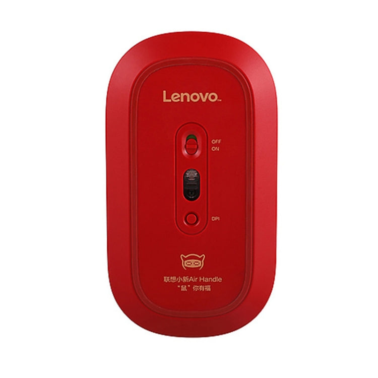 Ratón inalámbrico silencioso portátil ligero Lenovo Air Handle, versión Blessing Mouse, Wireless Mouse, Blessing Mouse Version
