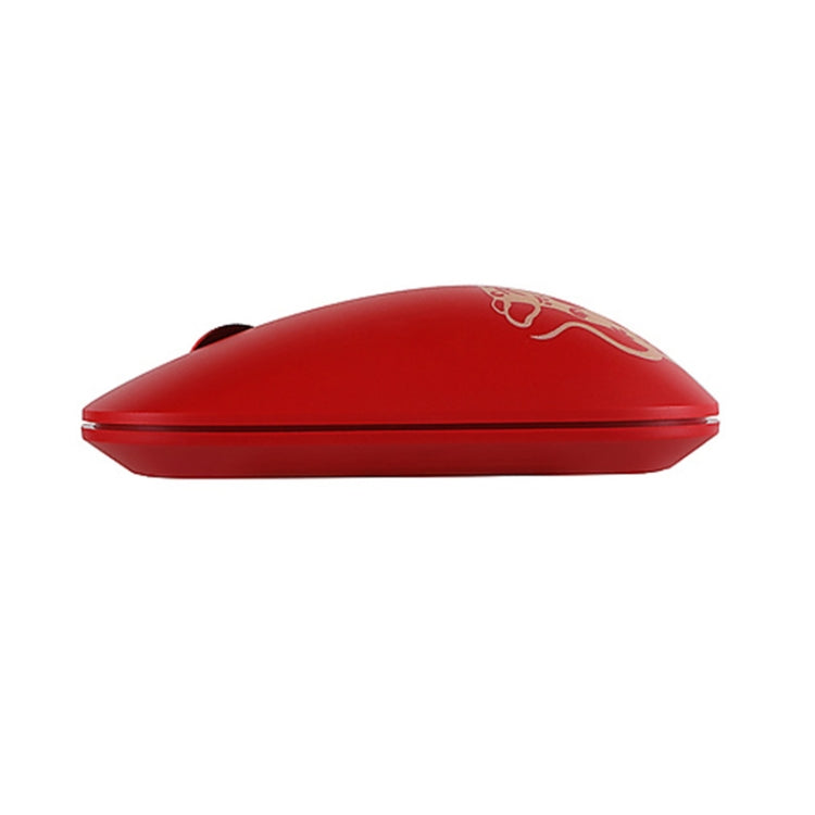 Ratón inalámbrico silencioso portátil ligero Lenovo Air Handle, versión Blessing Mouse, Wireless Mouse, Blessing Mouse Version