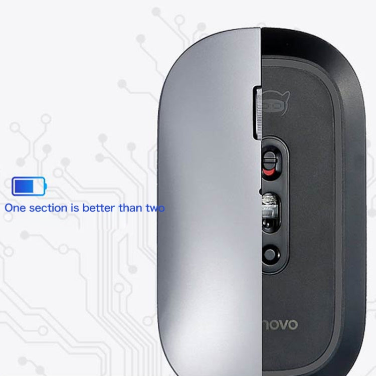Ratón inalámbrico Bluetooth Lenovo Bluetooth 4.0 de modo dual para Xiaoxin Air, Dual Mode Bluetooth Mouse