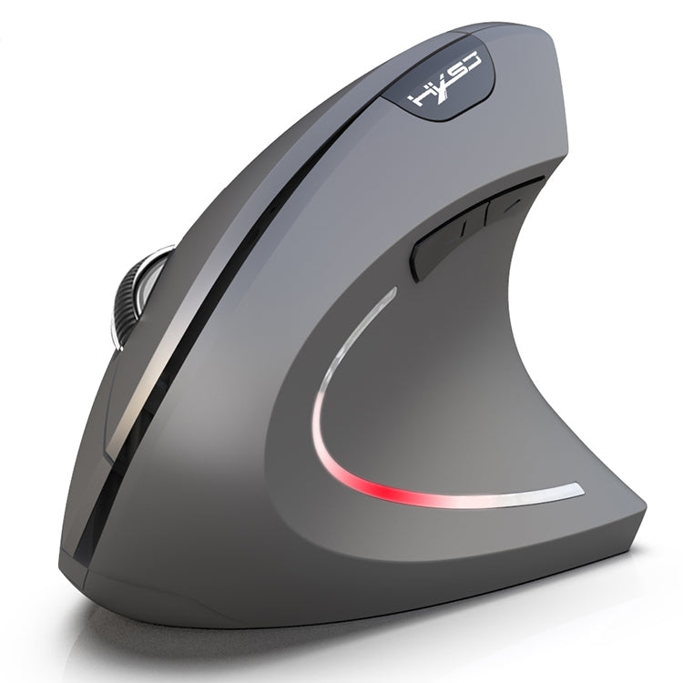 HXSJ T29 Bluetooth 3.0 Bluetooth inalámbrico 6 teclas 2400 DPI Ergonomía ajustable Ratón óptico vertical, 6 Buttons T29 Black, 6 Buttons T29 Grey