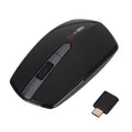MCSaite MC-369AG USB-C / Type-C 1600DPI Ratón óptico inalámbrico de 4 botones ajustable de tres velocidades
