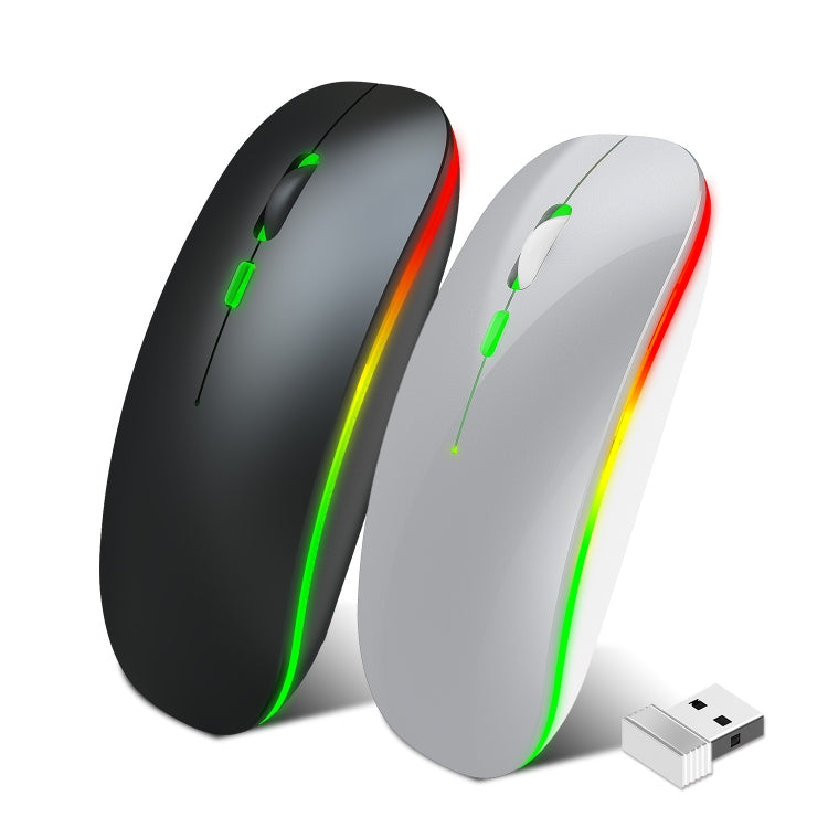 HXSJ M40 4 Teclas 2.4G Ratón Silencioso Inalámbrico Colorido
