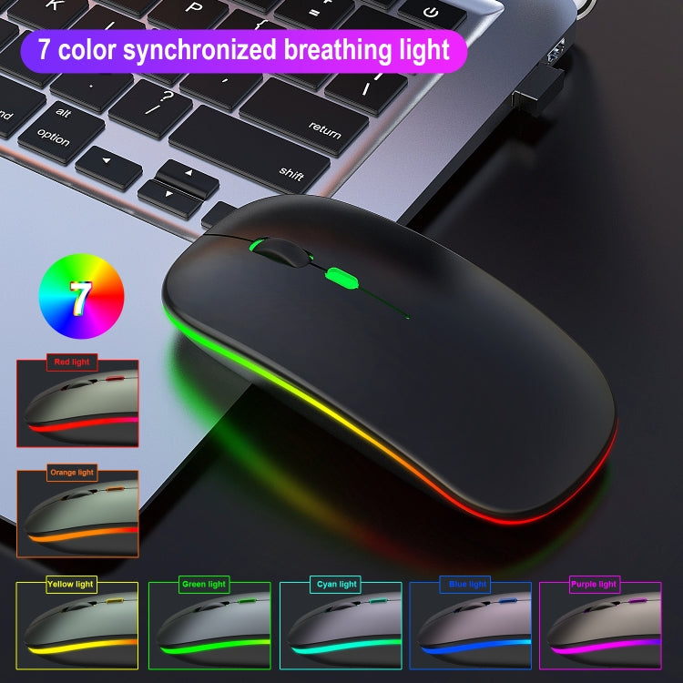 HXSJ M40 4 Teclas 2.4G Ratón Silencioso Inalámbrico Colorido