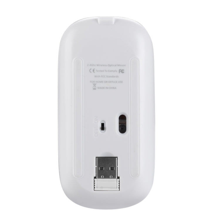 Ratón silencioso óptico ajustable de tres velocidades inalámbrico 1600DPI HXSJ M80 2,4 GHz, Black, Grey, Gold, Rose Gold, Silver, White