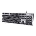 Teclado mecánico con cable retroiluminado Logitech K845 CHERRY Blue Axis, longitud del cable: 1,8 m, CHERRY Blue Axis