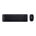 Conjunto de teclado y ratón inalámbricos Logitech MK220