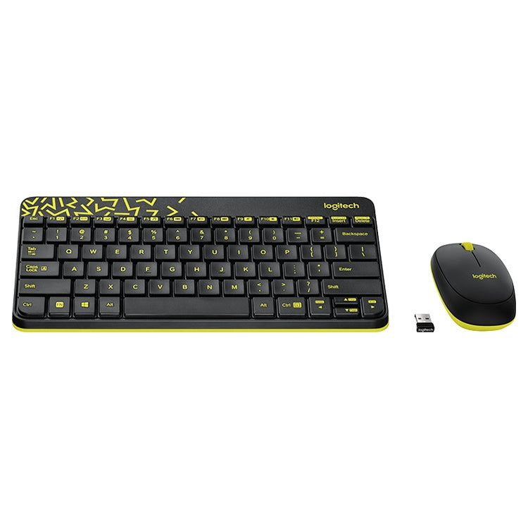 Conjunto de teclado y ratón inalámbricos Logitech MK240 Nano