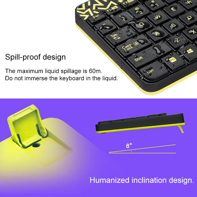 Conjunto de teclado y ratón inalámbricos Logitech MK240 Nano