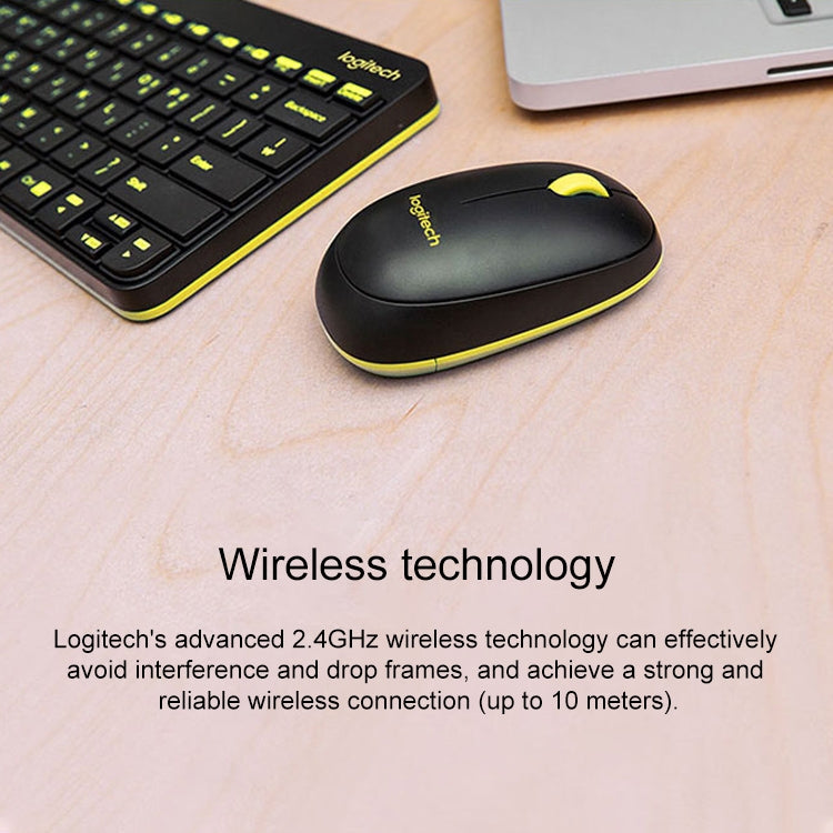 Conjunto de teclado y ratón inalámbricos Logitech MK240 Nano