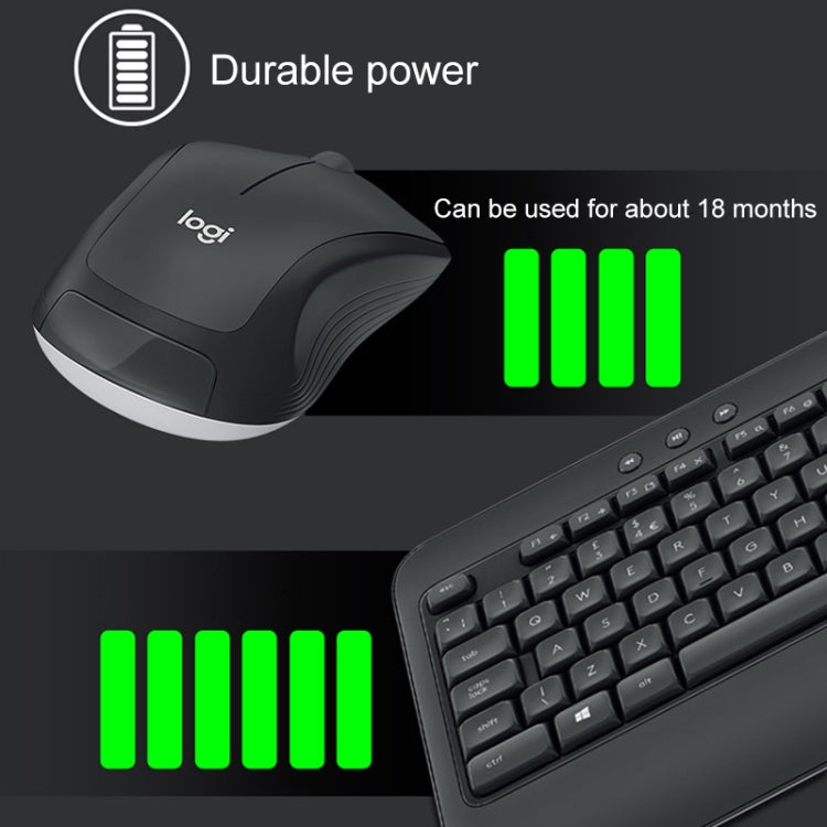 Conjunto de teclado y mouse inalámbricos Logitech MK540