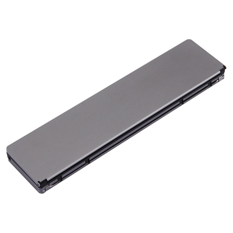 Teclado inalámbrico Bluetooth plegable, recargable, ultradelgado, F18, 58 teclas, con soporte