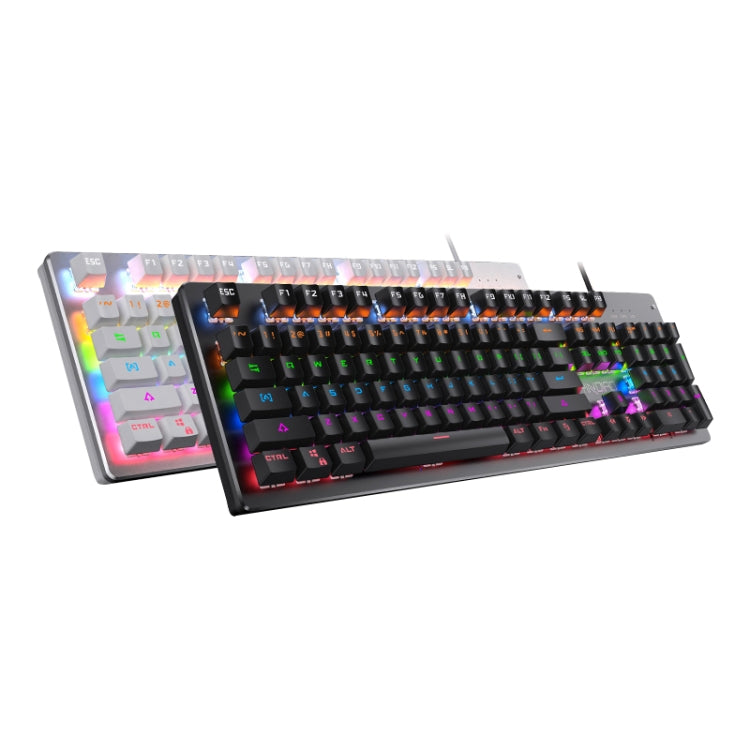 Teclado con cable para juegos mecánicos USB YINDIAO ZK-3, eje azul, Blue Shaft