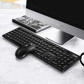 YINDIAO V3 Max Business Office Juego de ratón y teclado inalámbrico silencioso