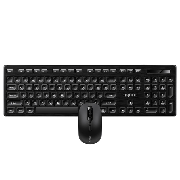 YINDIAO V3 Max Business Office Juego de ratón y teclado inalámbrico silencioso