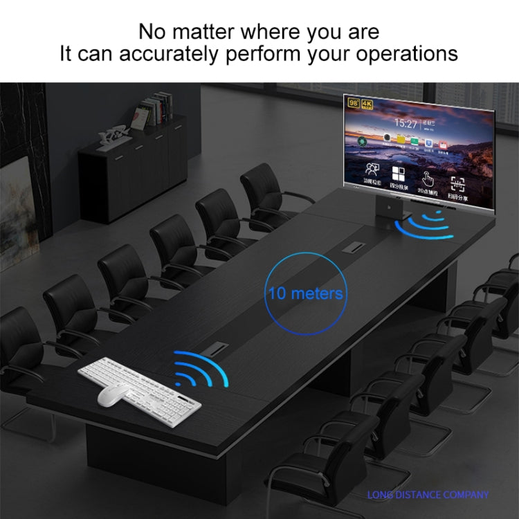 YINDIAO V3 Max Business Office Juego de ratón y teclado inalámbrico silencioso