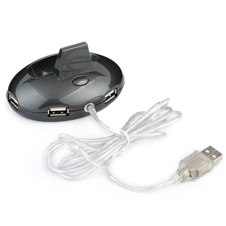 Ratón óptico recargable inalámbrico MZ-012 2,4G 1200 DPI con concentrador USB de 3 puertos/base de carga