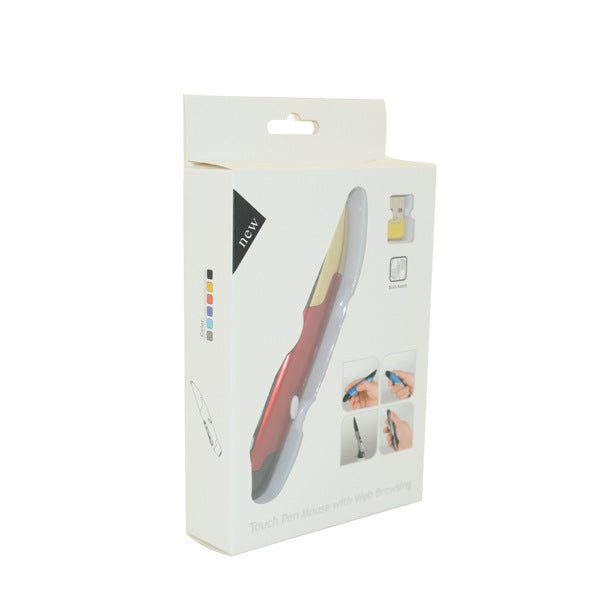 PR-03 2,4G receptor USB ajustable 1600 DPI ratón óptico inalámbrico para ordenador PC portátil enseñanza de dibujo, PR-03 Pen Mouse (Red), PR-03 Pen Mouse (Blue), PR-03 Pen Mouse (Grey)