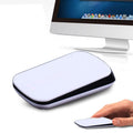 Ratón óptico inalámbrico de desplazamiento táctil TM-825 de 2,4 GHz y 1200 DPI para computadora portátil de escritorio Mac (blanco)