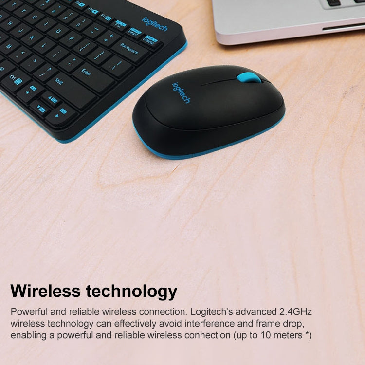 Juego de ratón y teclado inalámbrico Logitech MK245 Nano