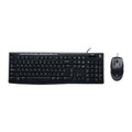 Juego de ratón y teclado con cable Logitech MK200