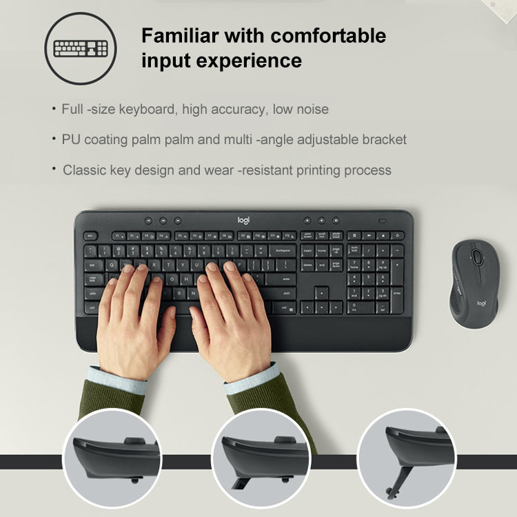 Juego de ratón y teclado inalámbrico Logitech MK545