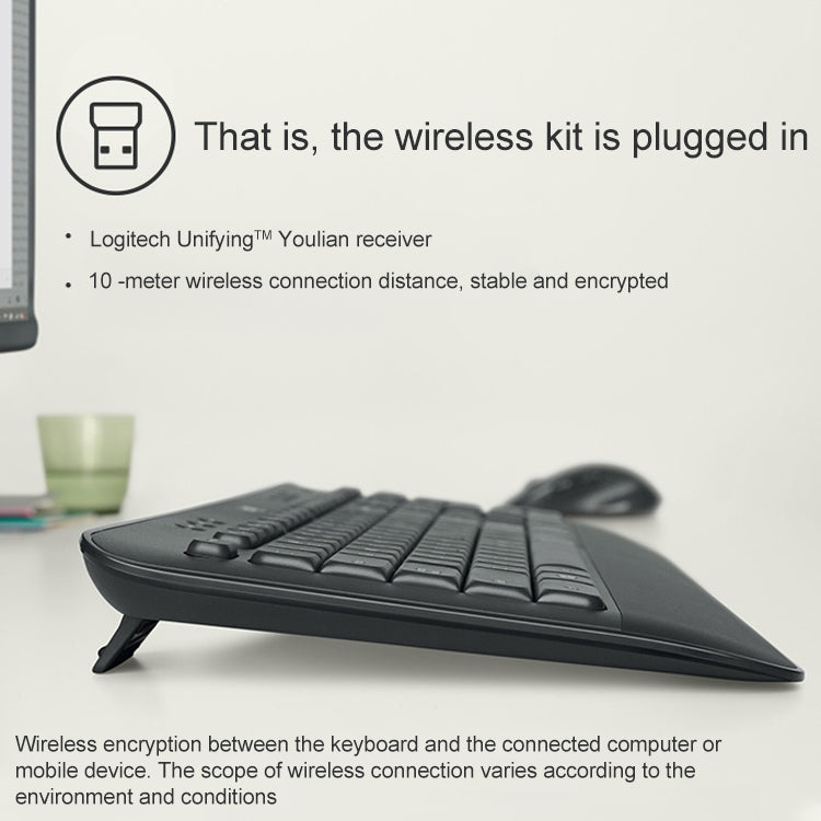 Juego de ratón y teclado inalámbrico Logitech MK545