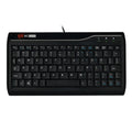 MC Saite MC-8017 Mini teclado de computadora multimedia con cable de 78 teclas, MC-8017