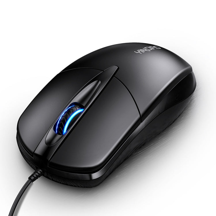Ratón empresarial con cable y luz RGB YINDIAO G2 1000DPI de 3 teclas