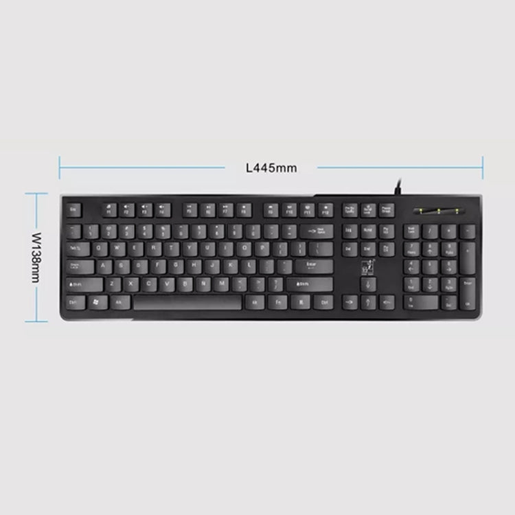 Teclado de computadora con cable USB de tecla redonda ZGB S500, Round Key (Black), Round Key (White)