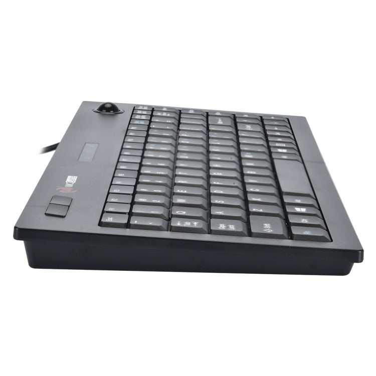 MC Saite MC-9712 Teclado de computadora multimedia con cable de 88 teclas con trackball para Windows, MC-9712