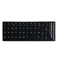 Pegatina con diseño de teclado para aprender francés para ordenador portátil/de sobremesa, French