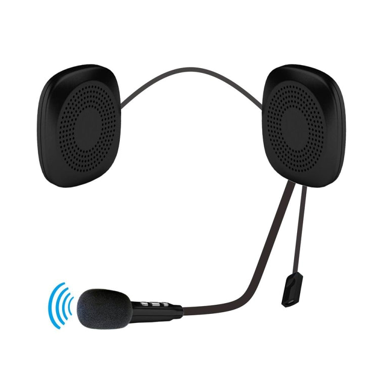 Auriculares para casco T2 Bluetooth V5.0 de 5V para conducción de motocicletas con micrófono antiinterferencias